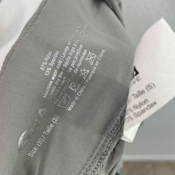 ZYIA Activewear Grey Ascend Joggers style #1495 size small‎ - Picture 5 of 7